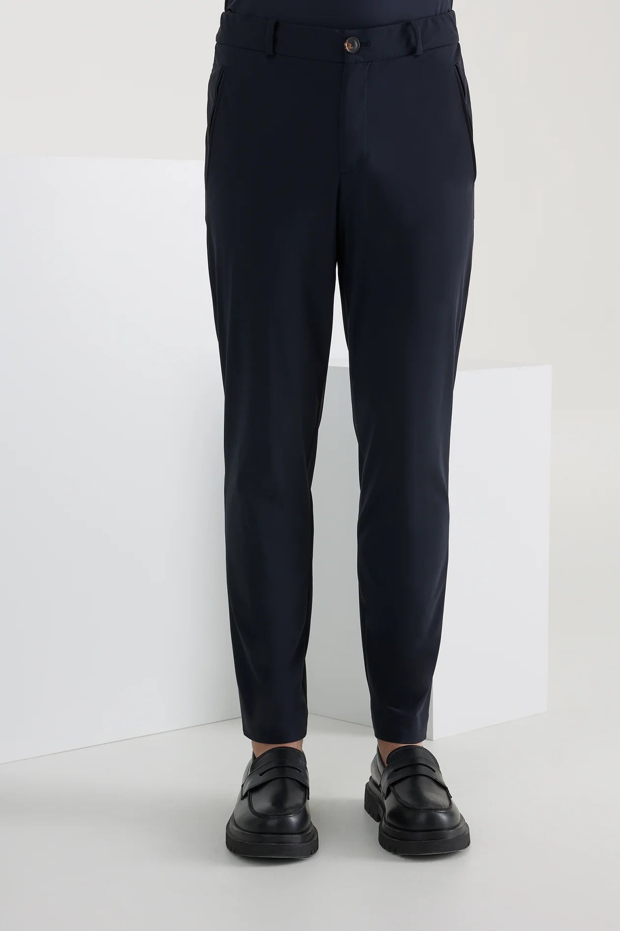 Revo chino jo pant - 60 BLUE BLACK